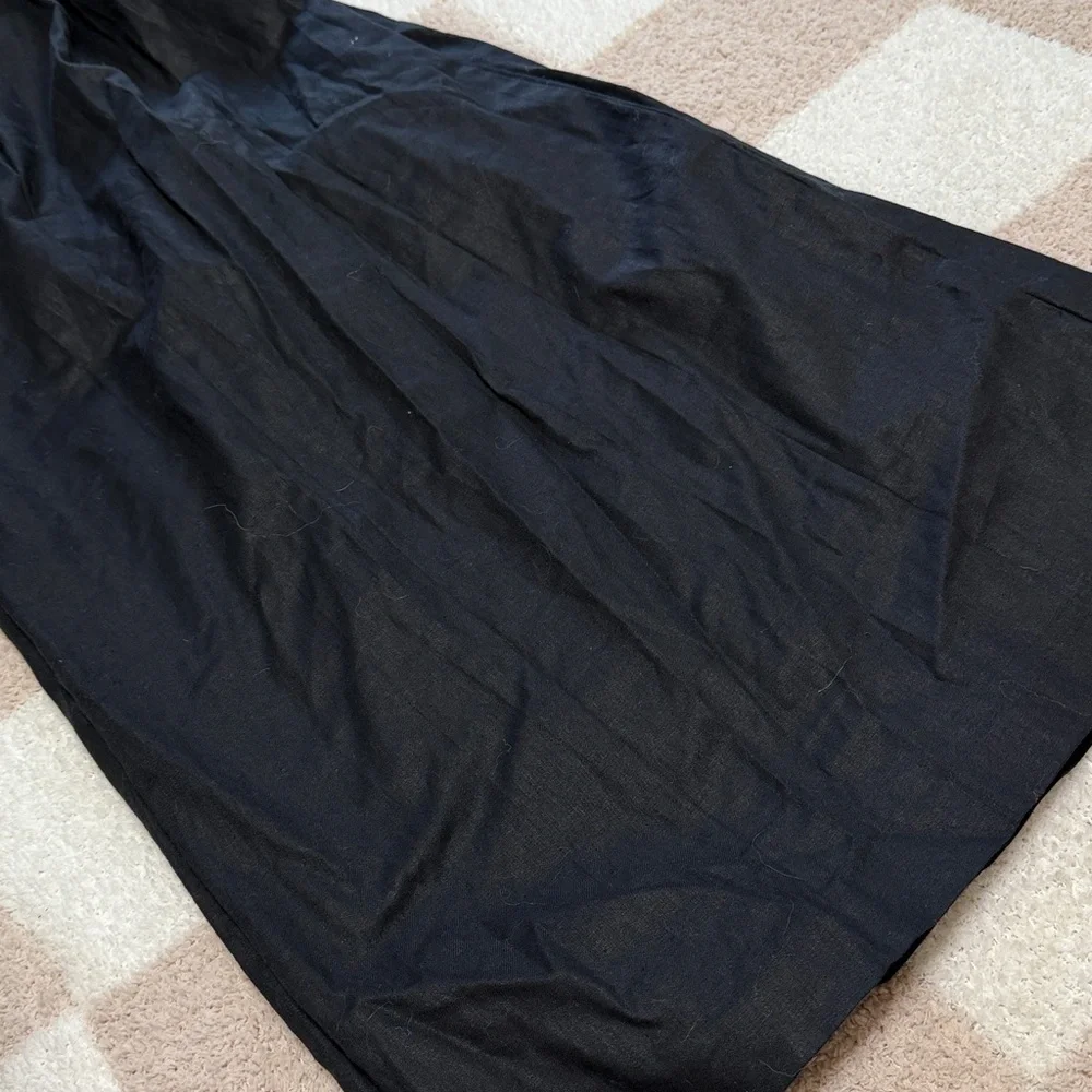 Banana Republic linen blend extra wide pants